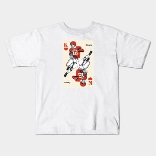 Chicago Bears King of Hearts Kids T-Shirt
